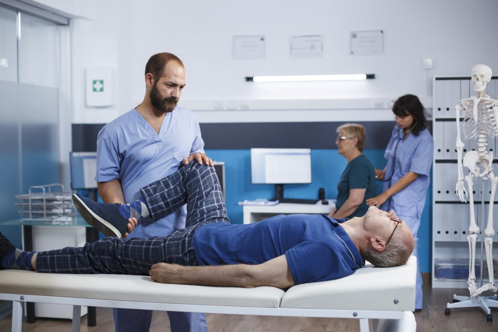 senior man rehabilitation clinic 3 Physiotherapy Cost in Dhaka