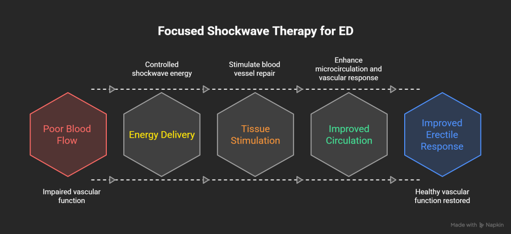 Erectile Dysfunction Supportive Care in Dhaka 3 how Focused Shockwave Therapy Works visual selection Erectile Dysfunction Supportive Care in Dhaka